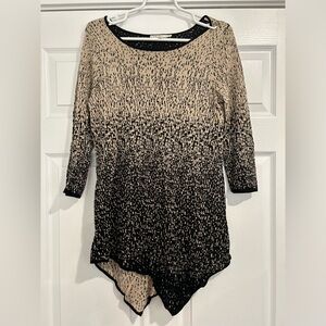 Cleo Black and Tan Women's Top